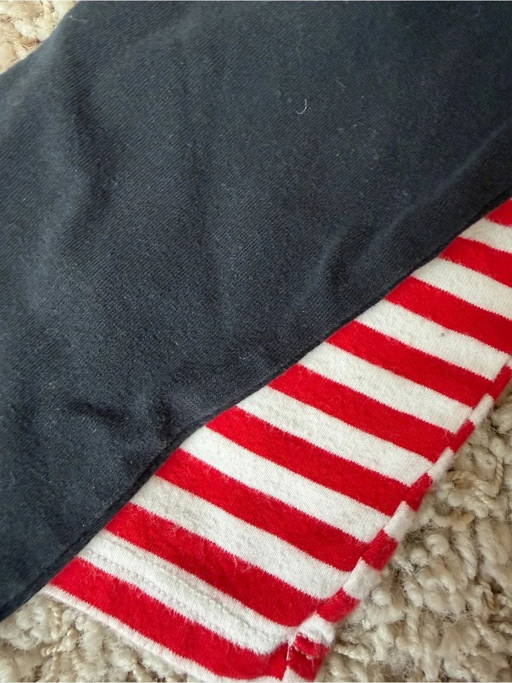 Baby girl Toddler Leggings 18 months - Red, Black, White, Christmas pants